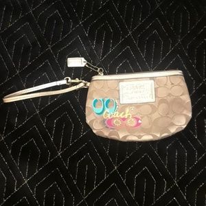 Authentic Coach Wristlet